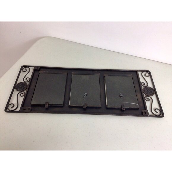 Pier 1 Imports Picture Frame 6 x 4 size Brown Metallic - Picture 3 of 8